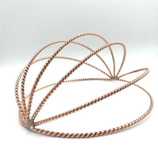 The Tensor Ring Head / Face Mask, EMF Protection, Great for Headaches. side view