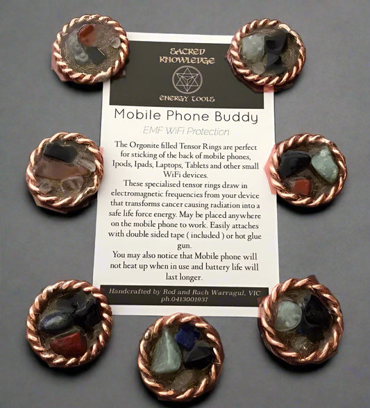Mobile Phone & Ipad Buddy's Tensor Ring - EMF protection