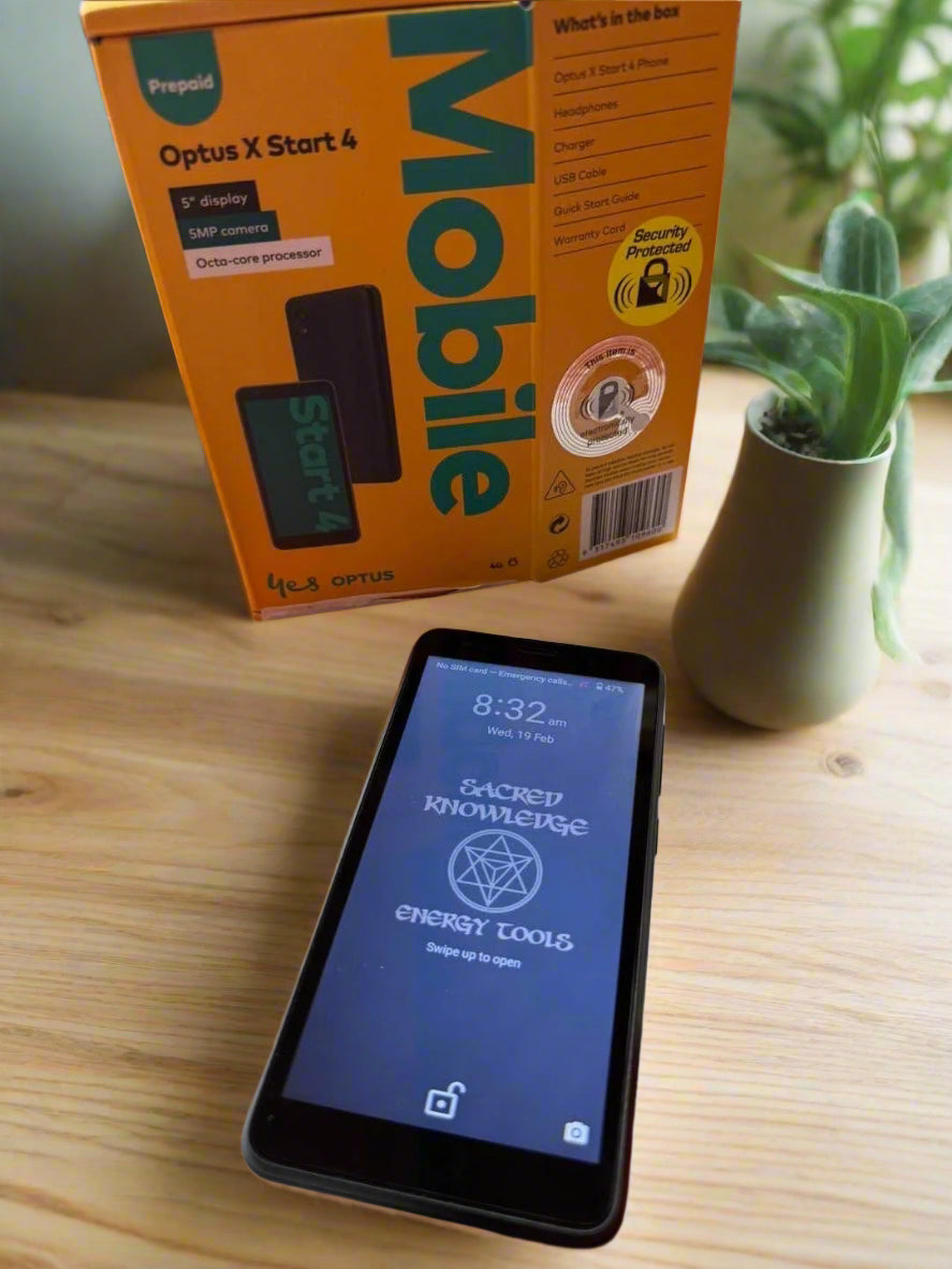 Fully Programmed Phone, Tone Generator for Sacred Knowledge Powered Harmonisers