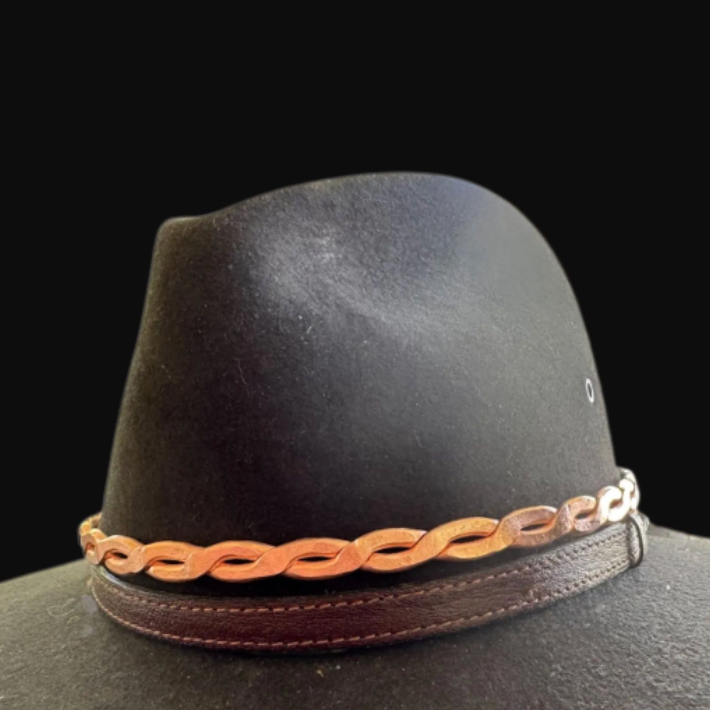 Galactic Cubit Tensor Ring Hat Band, EMF Protection