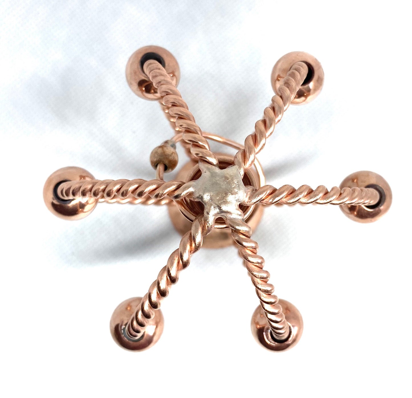 Environmental Harmoniser Half Royal Cubit with Beads, Radionics Device, EMF Protection