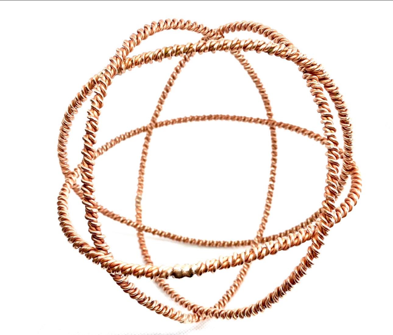 Full Royal/Sacred Cubit Double Twist Field Generator rings