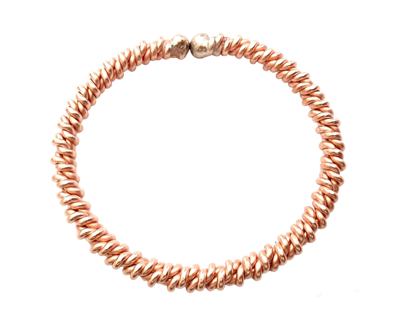 Double Twist Sacred Cubit Bracelet