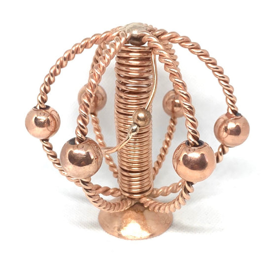 Environmental Harmoniser Half Royal Cubit with Beads, Radionics Device, EMF Protection