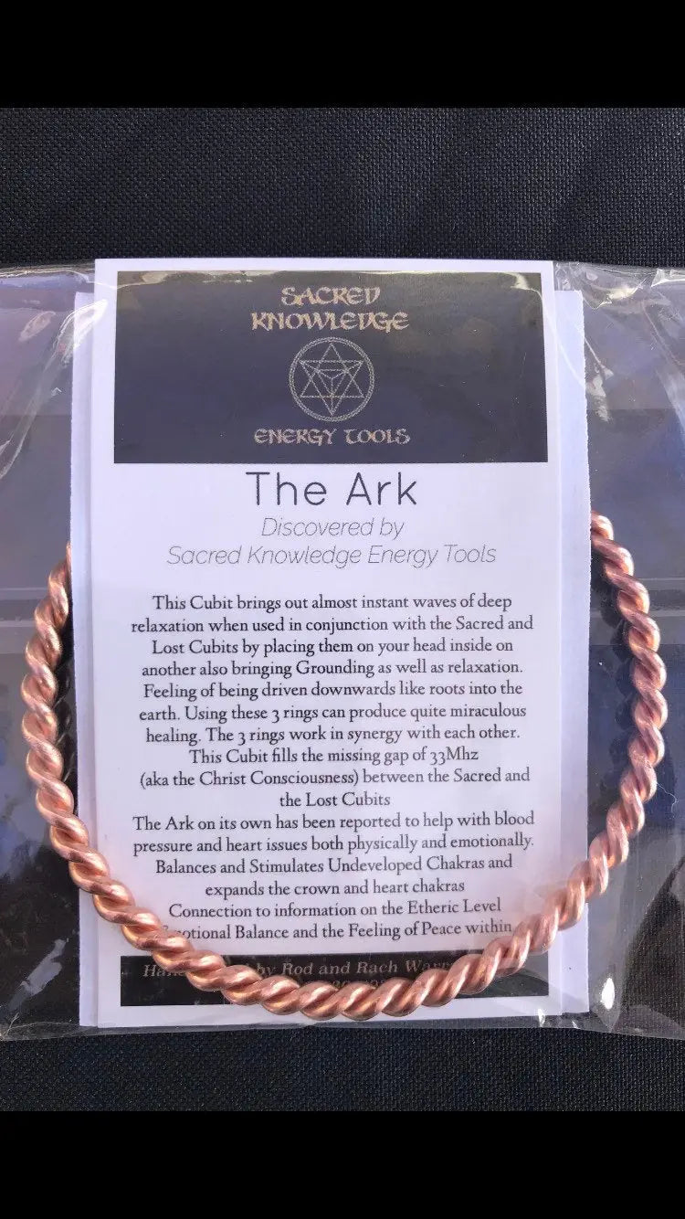 The Ark copper bangle
