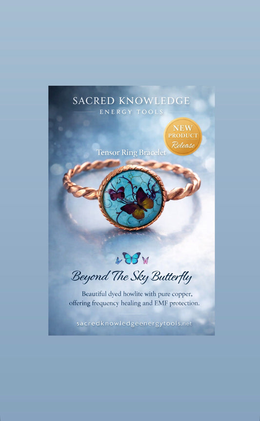 Beyond The Sky Butterfly Tensor Ring Bracelet | Labyrinth Cubit