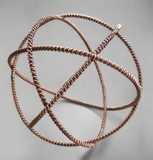 copper emf Full Royal/Sacred Cubit Double Twist Field Generator