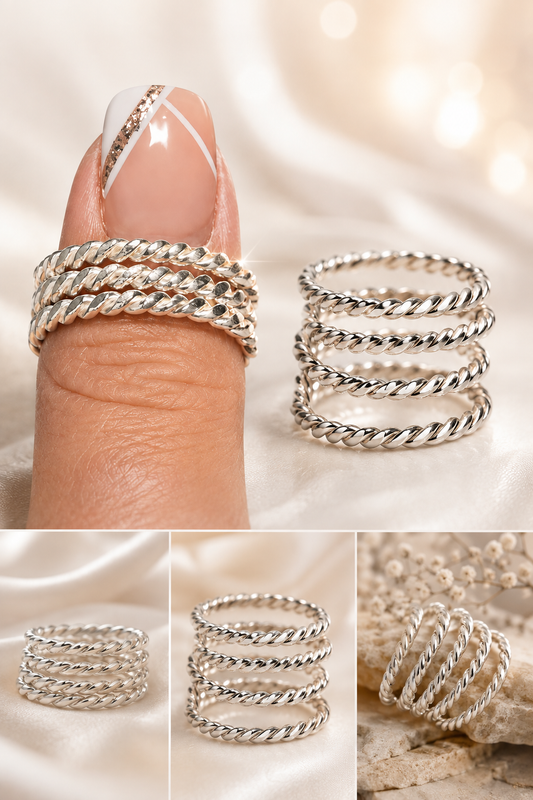 Stirling Silver Royal BTS Finger Ring Very limited stock