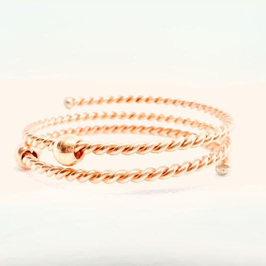 Full Royal Straight Line Cubit Bracelet with Beads