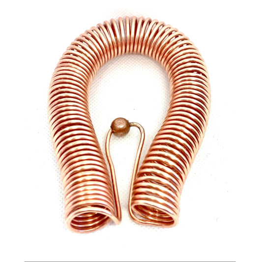 Acu vac feedback loop coil healing tool