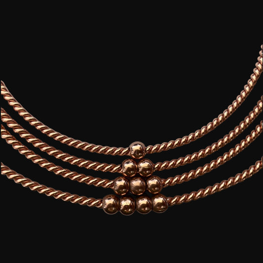 4 pack copper healing tensor rings