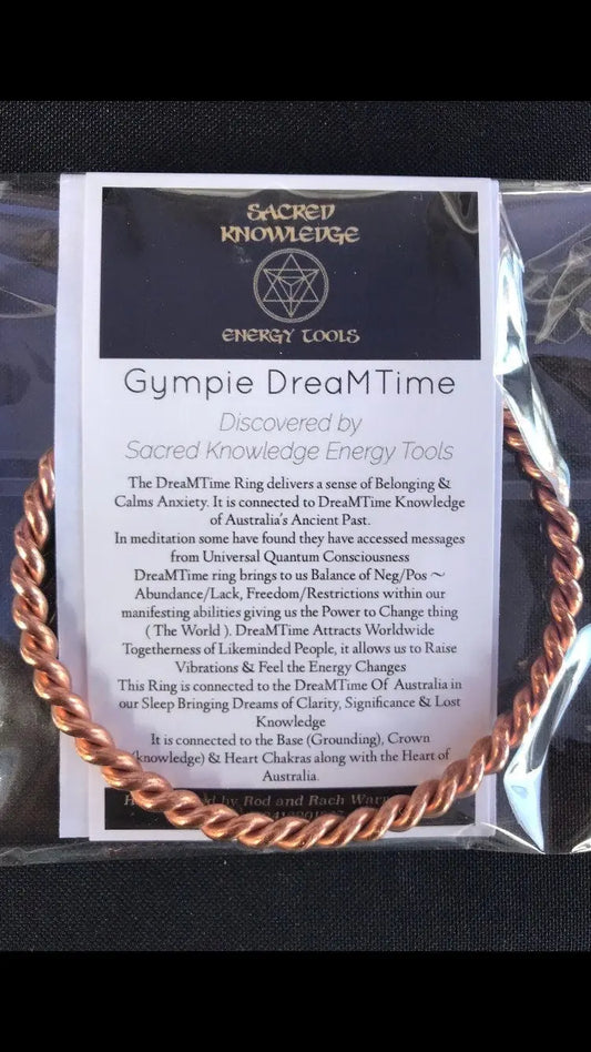 Gympire dreamtime copper bangle