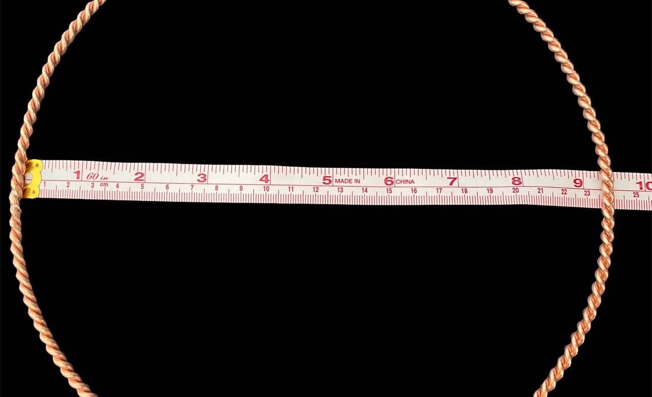 4 pack copper healing tensor rings