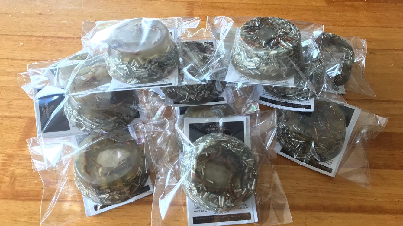 Meterbox Busters Tensor Rings Resin Art, EMF Protection