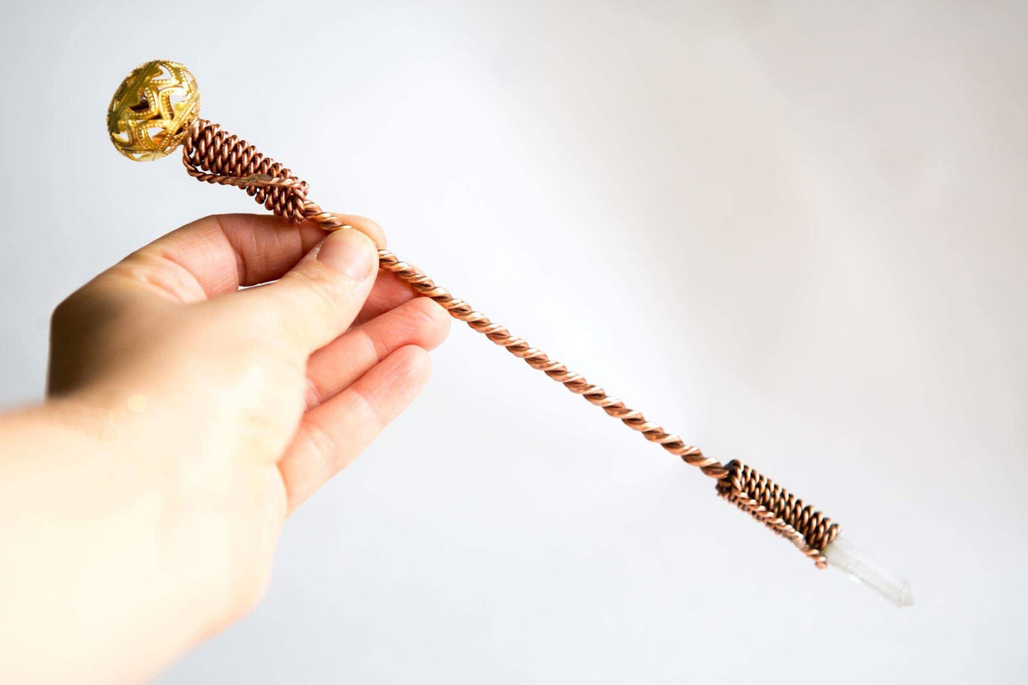 acuvac healing crystal wand