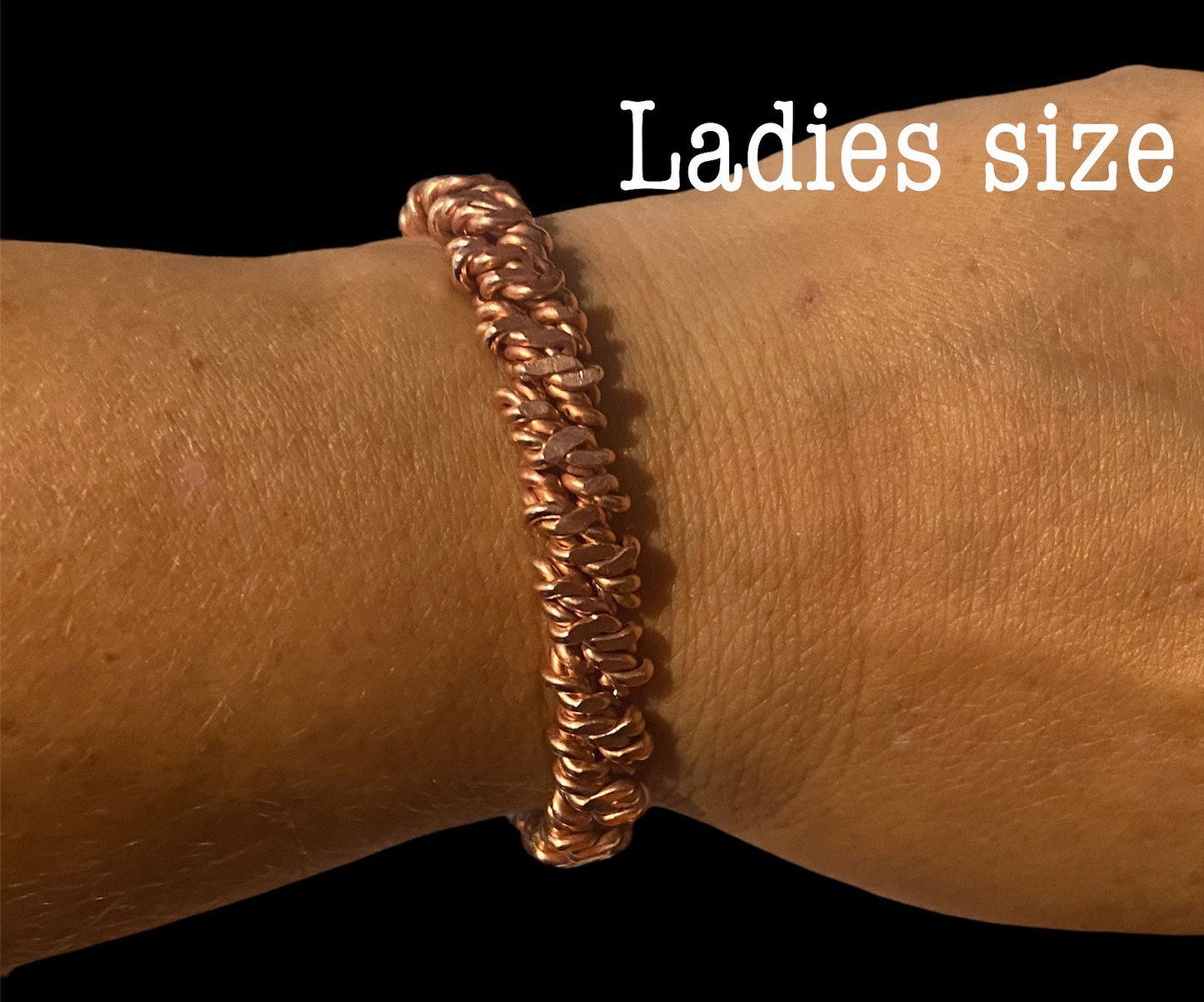 New Dimension Bracelet Open End - Copper Tensor ring