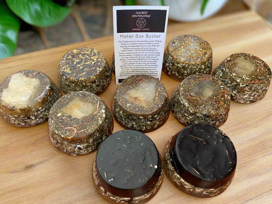 Meterbox Busters for smart meters resin art emf protection