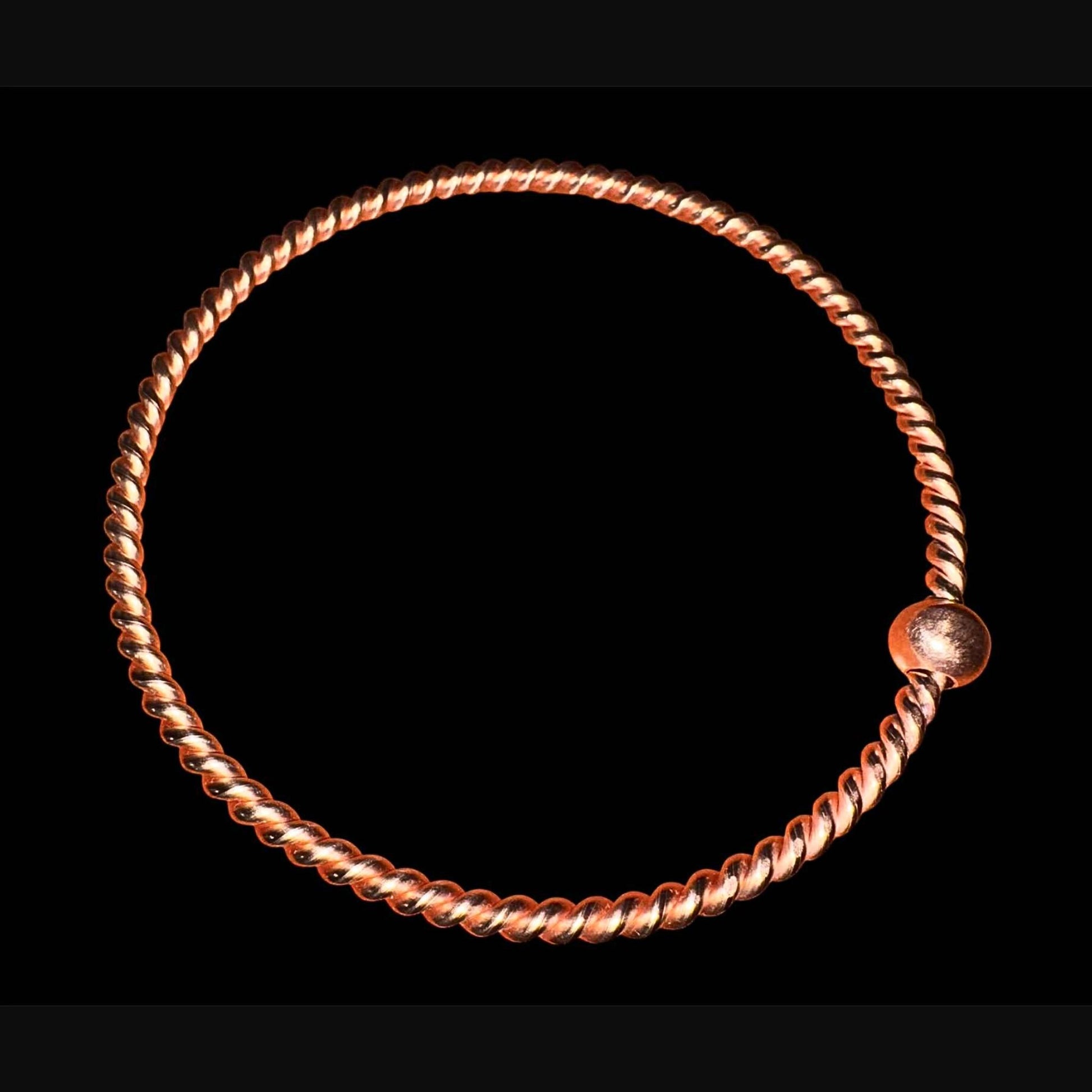 copper ring reike black background