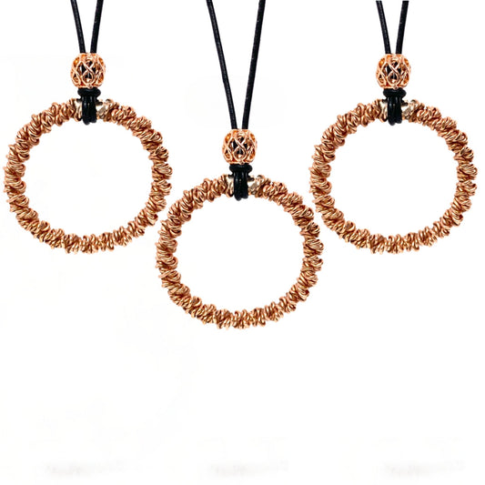 copper emf new dimension pendant