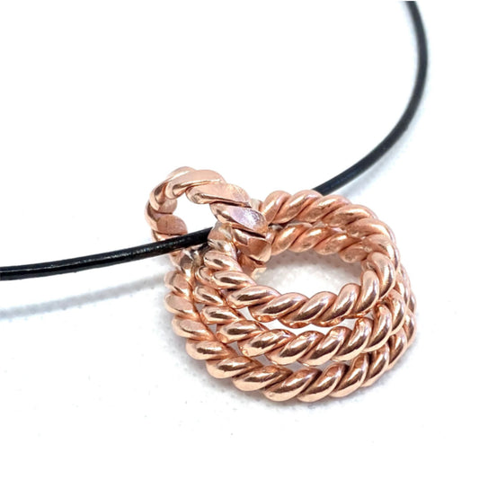 slim trio healing pendant