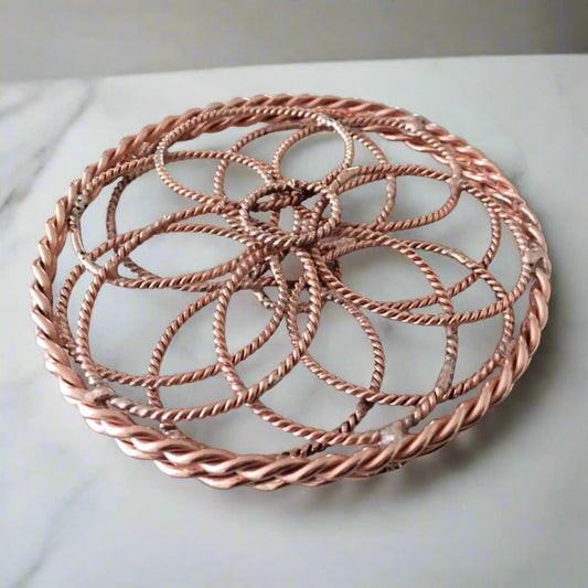 Tube Torus EMF Catcher copper plate