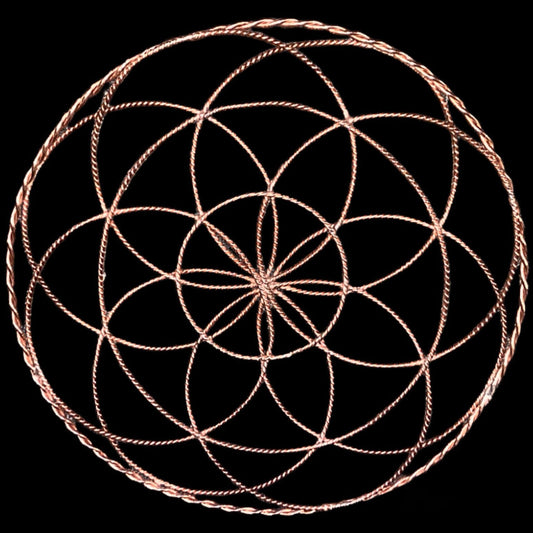 flower plate chakra charging