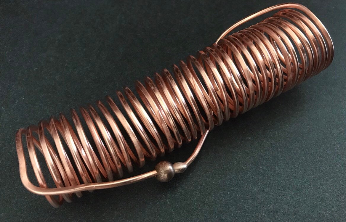 reiki healing copper coil