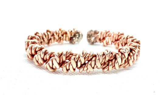 New Dimension Bracelet Open End - Copper Tensor ring 