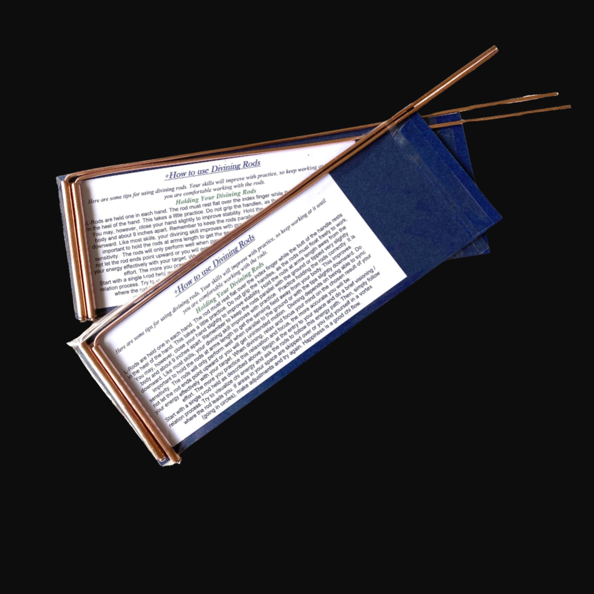 Dowsing Rods 1 Set Copper, Pure Copper, Divining Rods, Reiki & Chakra ...