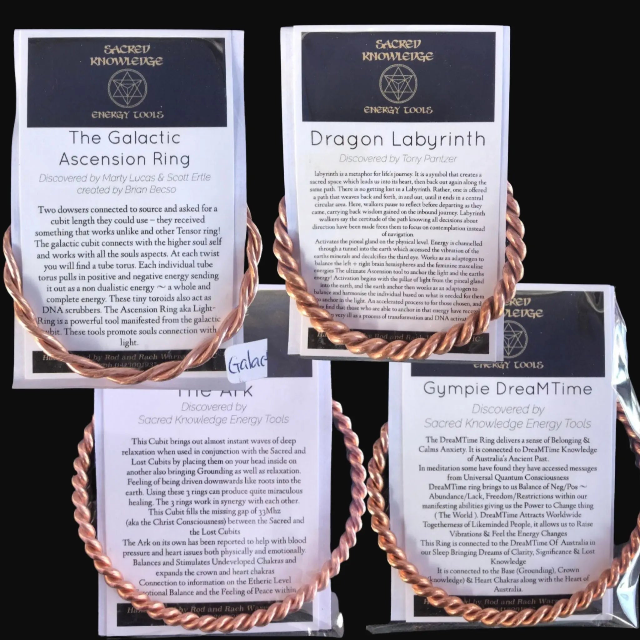 Tensor Rings Kit Tensor Rings – Sacred Knowledge Energy Tools