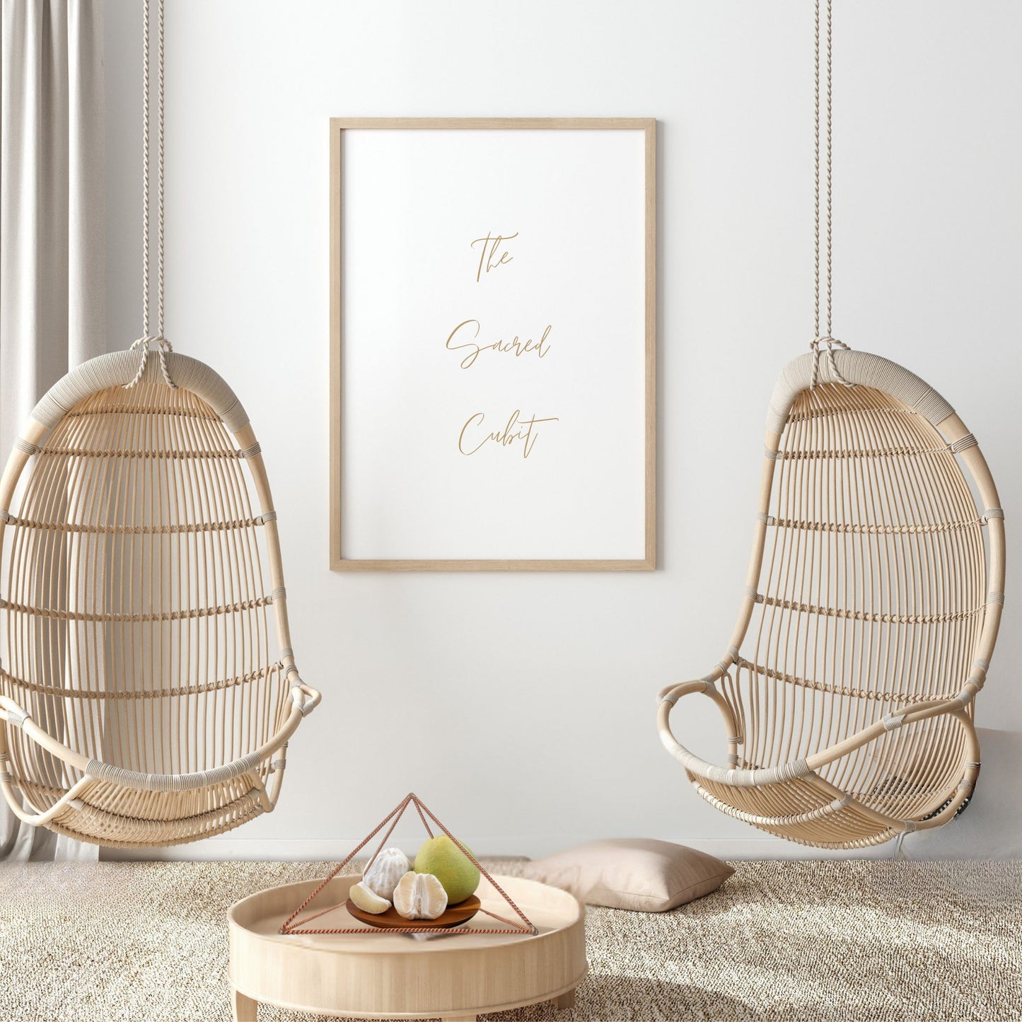 sacred cubit pyramid boho lounge