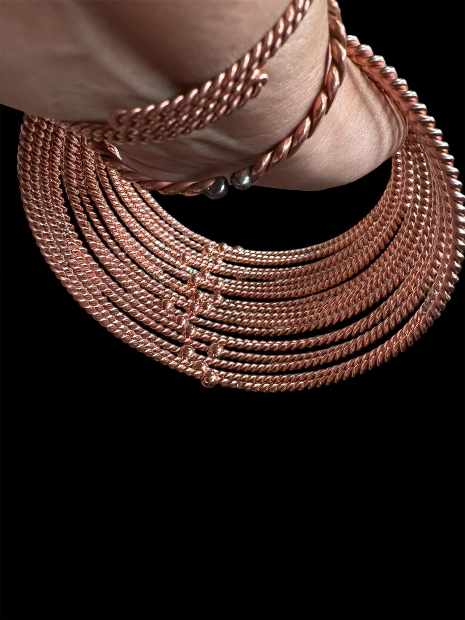 rings on arm