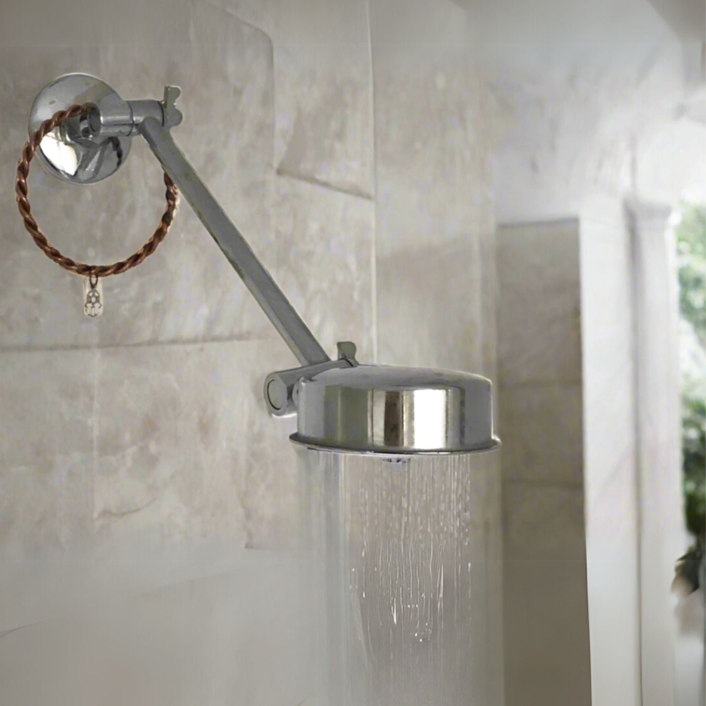 Galactic Cubit - Water Filter Tensor Ring - For Shower Head or Bath 